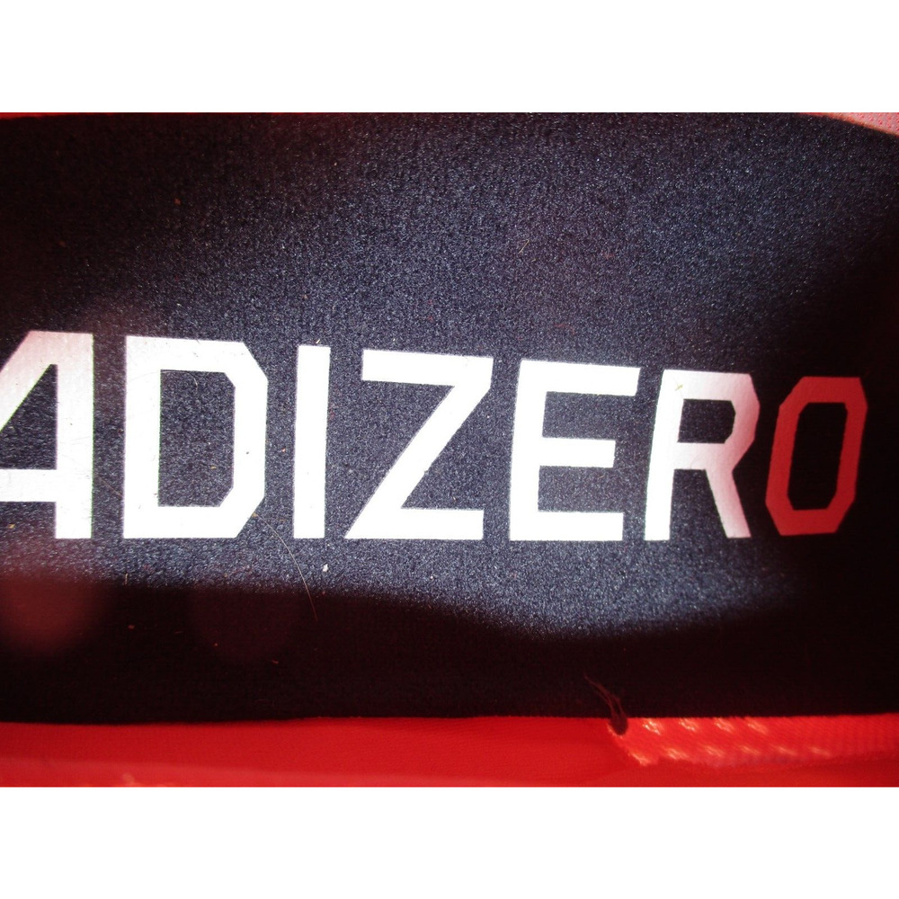 Adidas Adizero Men’s Marathon Shoe Running Sneaker Athletic Trainers 10.5 US red - Picture 6 of 6